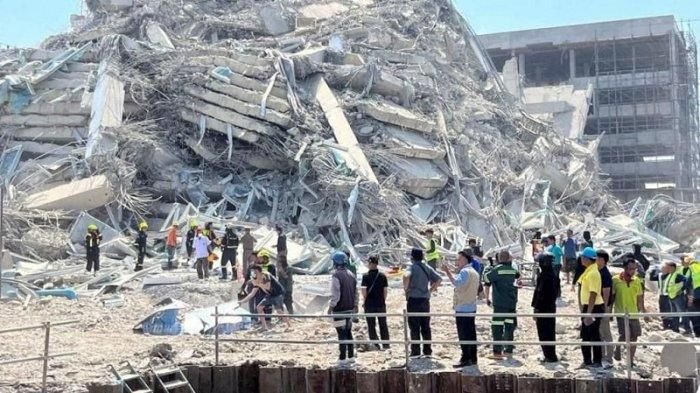 Warga Bangkok Ungkapkan Pengalaman Unik Sebelum Gempa Hebat: Melihat Cahaya Aneh