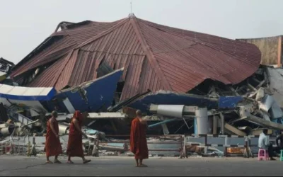 Terjebak 60 Jam dalam Sisa-sisa Hotel Ambruk, Wanita Ini Berhasil Diselamatkan di Myanmar