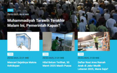 [Tren Populer] Siklon Tropis Datang Bersamaan dengan Tarawih Terakhir menjelang Idul Fitri