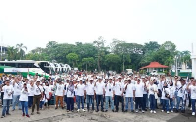 BUMN Gratiskan Mudik, Petrokimia Gresik Antarkan Pemudik di Jawa Timur