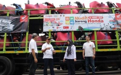 AHM Bawa 2.572 Konsumen Honda Raya untuk Lebaran ke Kampung Halaman