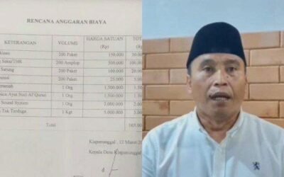 Tepatnya Inspektorat Campur Tangan, Kades yang Meminta THR Rp165 Juta dari Warga Akhirnya Menyesal