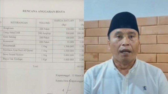 Tepatnya Inspektorat Campur Tangan, Kades yang Meminta THR Rp165 Juta dari Warga Akhirnya Menyesal