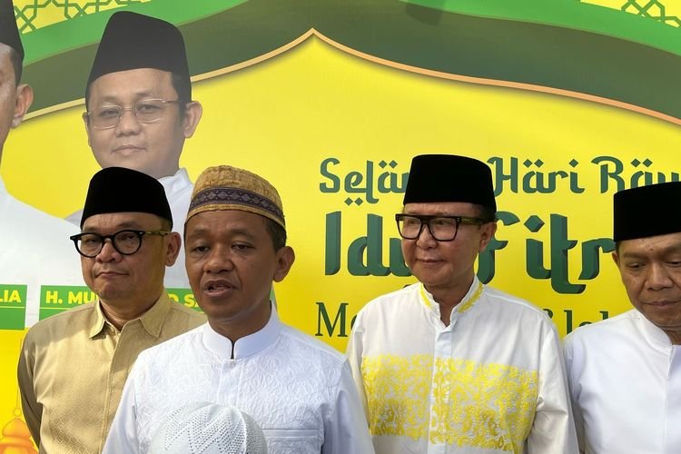 Salat Id di Masjid DPP Golkar: Bahlil Berharap Kita Semua Bersatu dan Memperbaik Hubungan