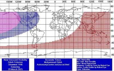 Astronom dari UEA Ungkapkan Prediksi Idul Fitri 2025: Bulan Hilal Tak Akan Terlihat Pada 29 Maret