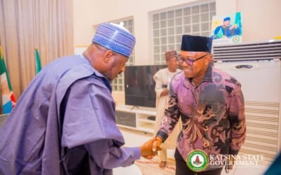 PHOTOS: Zonal Boss of Obi, FRSC Visits Katsina Governor Following Tragic Loss