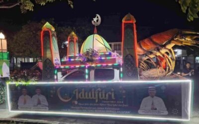 Dislub Kalteng Menangkan Harapan III pada Lomba Mobil Hias Takbir Idulfitri 2025